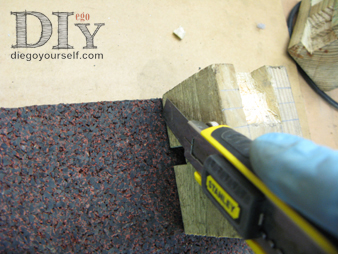 Découpe du caoutchouc