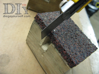 Découpe du caoutchouc