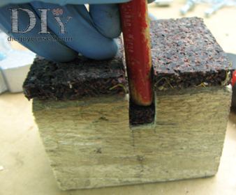 Découpe du caoutchouc