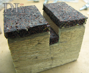 Découpe du caoutchouc