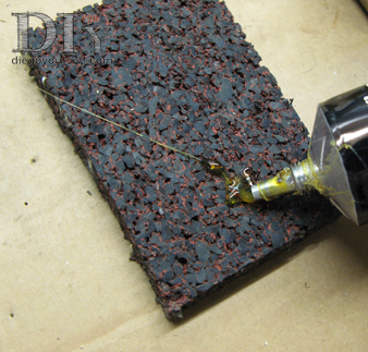 Collage du caoutchouc