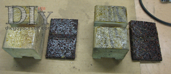 Collage du caoutchouc