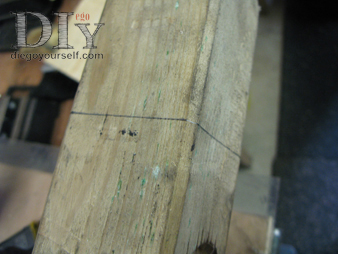 Marquage du bois pour découpe