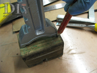 Marquage de la tête de la chandelle