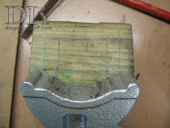 Marquage de la tête de la chandelle