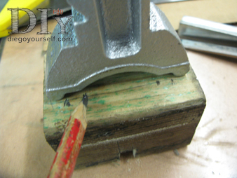 Marquage de la tête de la chandelle