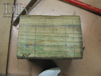 Marquage de la tête de la chandelle