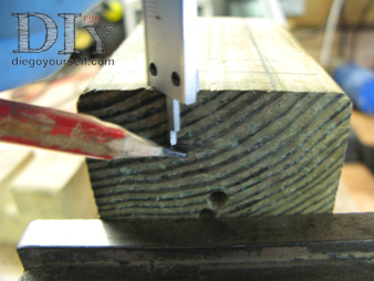 Marquage de la tête de la chandelle