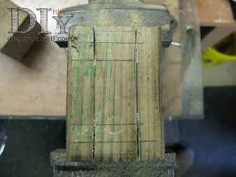 Taille du négatif de la tête de chandelle