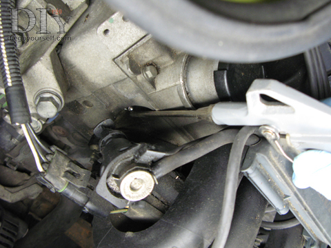 Dépose d'une bougie