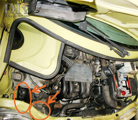 Repérez l'alternateur