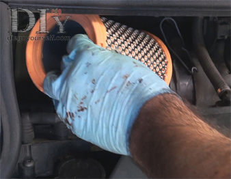 Repose du filtre à air