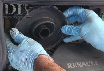 Repose du filtre à air