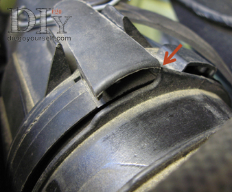 Repose du filtre à air