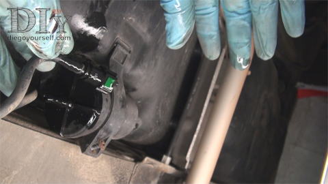 Dépose filtre à essence