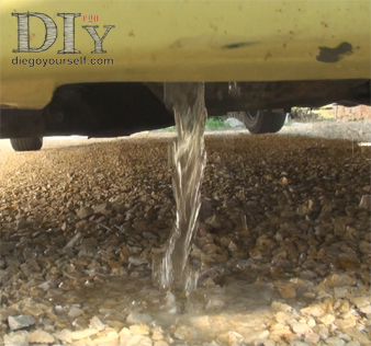 Rinçage du circuit de refroidissement