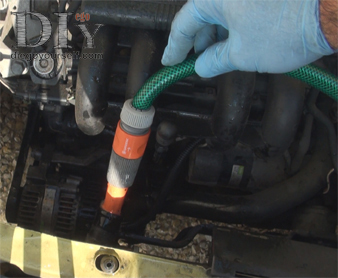 Rinçage du circuit de refroidissement