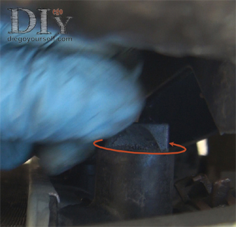 Ouverture des vis de purge