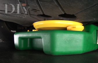 Bac à huile usagée