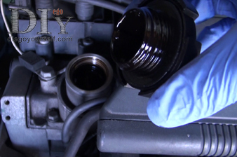 Bouchon remplissage huile