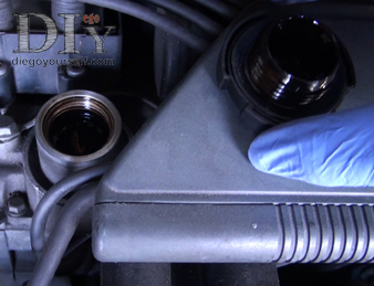 Bouchon remplissage huile