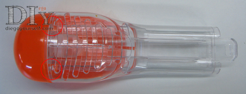 Masque Décathlon : démontage du tuba