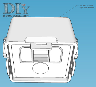 Inspiration filtrée / Expiration libre V1-simple