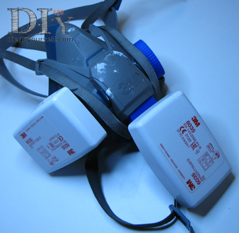 Masque terminé et monté